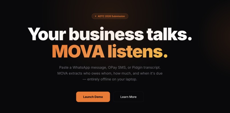 MOVA – screenshot 1