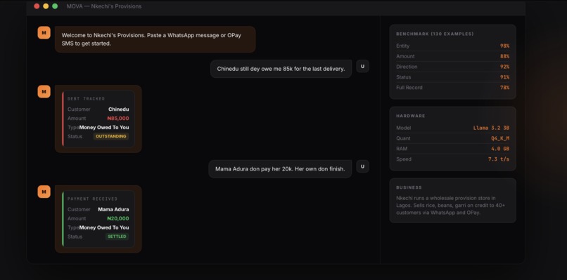MOVA – screenshot 2