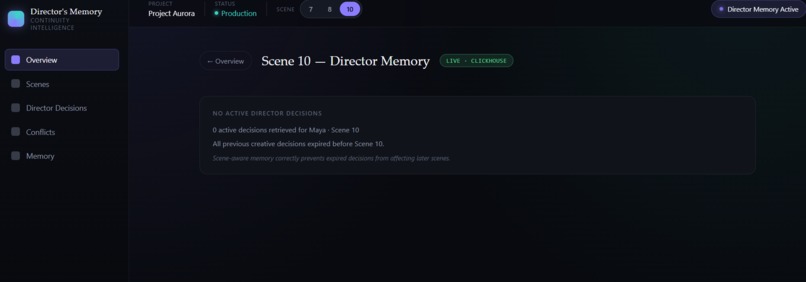 Director's Memory – screenshot 4