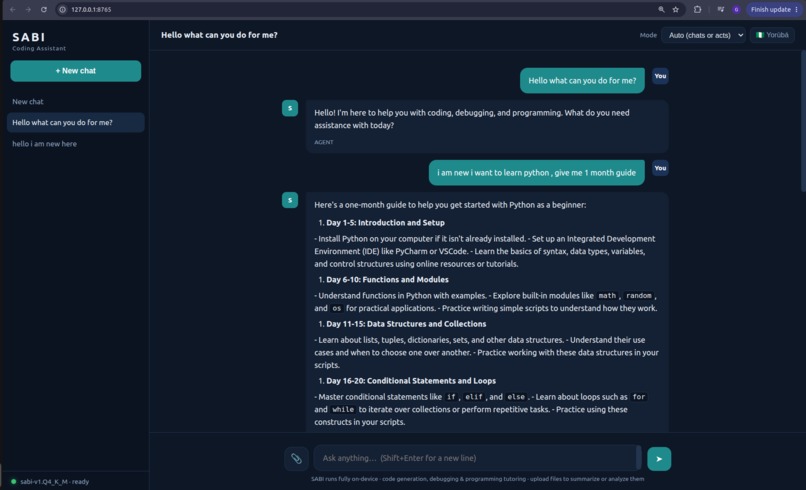 Sabi AI – screenshot 2