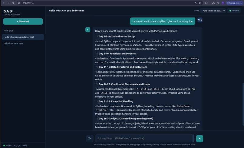 Sabi AI – screenshot 3