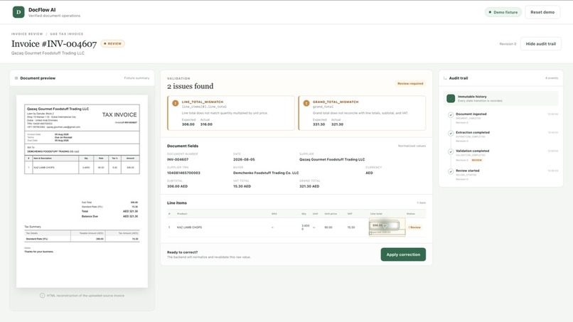 DocFlow AI – screenshot 2