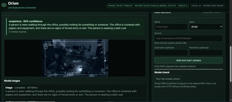 Orion – screenshot 1