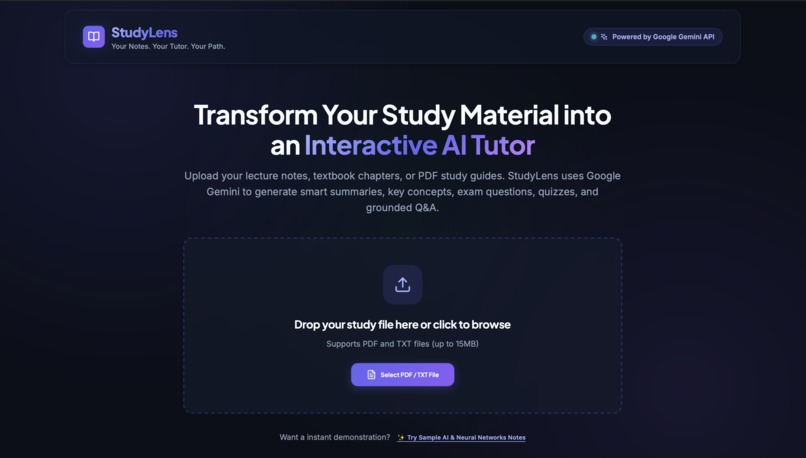 STUDYLENS – screenshot 1