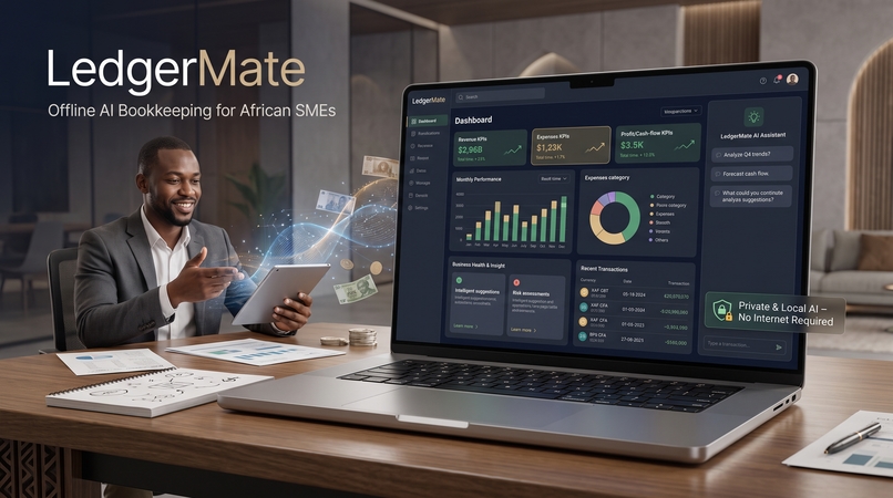 LedgerMate — Offline SME Bookkeeping Assistant – screenshot 1