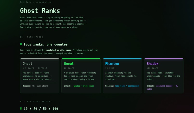 NotKycLife – screenshot 3