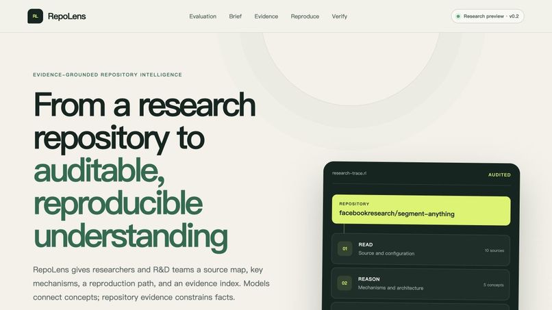RepoLens – screenshot 2