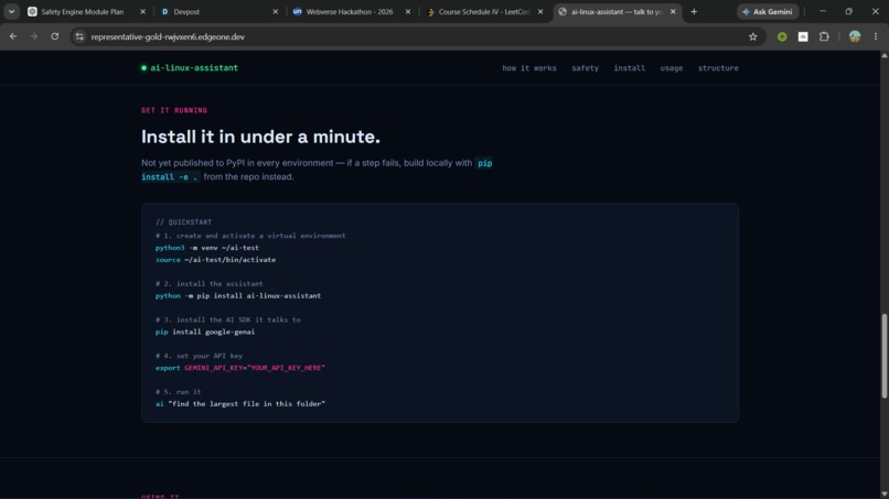 Bash-Mate – screenshot 2