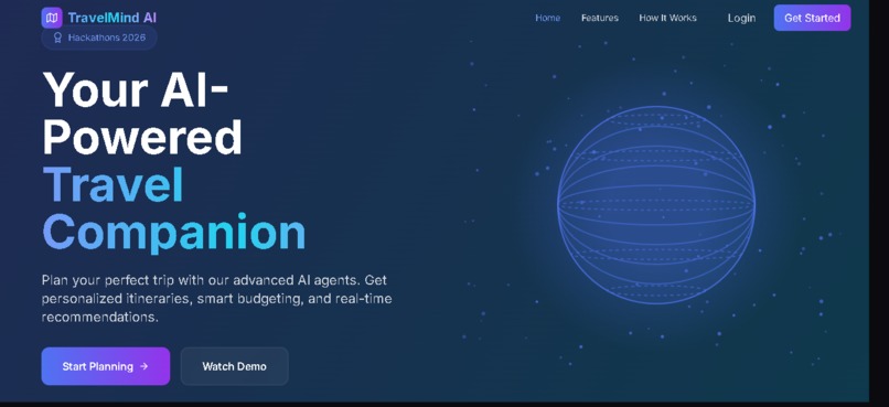 TravelMind AI – screenshot 1