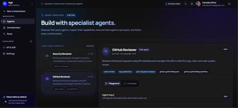 Vigil – screenshot 1