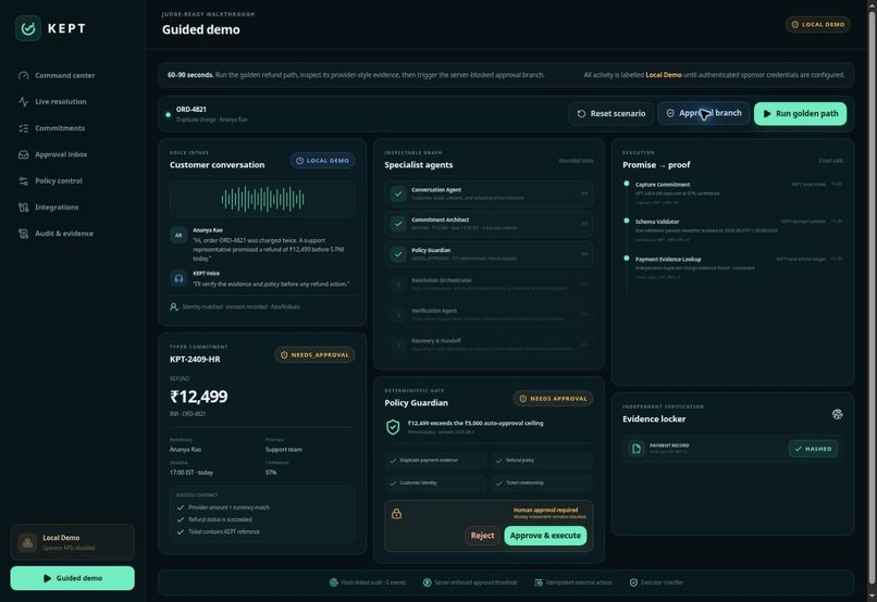KEPT - Every customer promise, executed and proven. – screenshot 4
