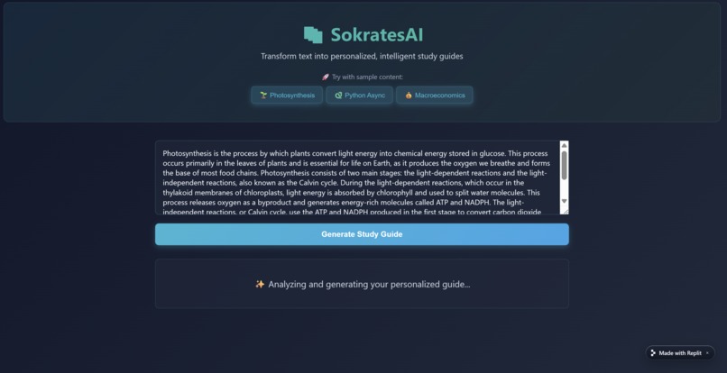 SokratesAI – screenshot 1