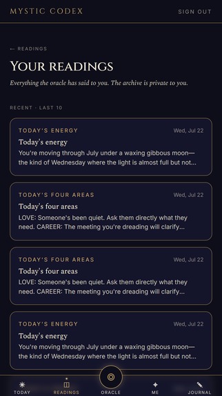 Mystic Codex – screenshot 2