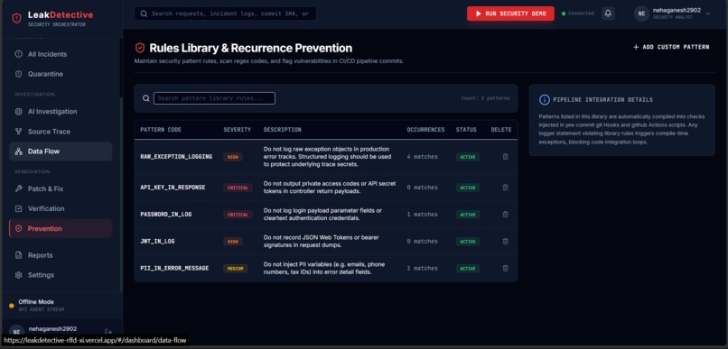 LeakDetective: Detect, Reproduce, Patch, Prevent – screenshot 5