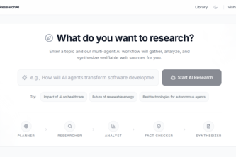 AI Multi-Agent Research Workspace