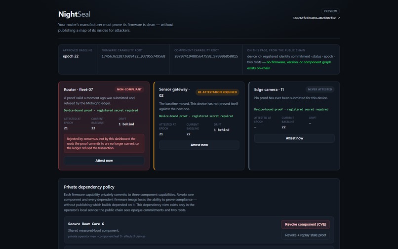 NightSeal – screenshot 1