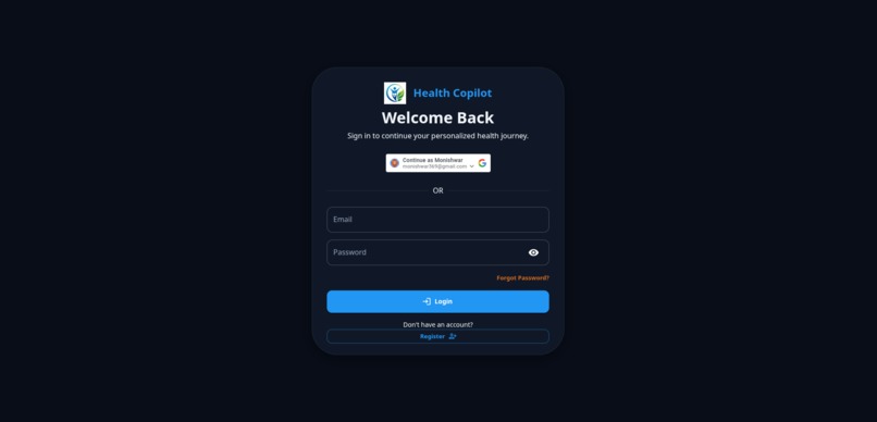 Health copilot – screenshot 1