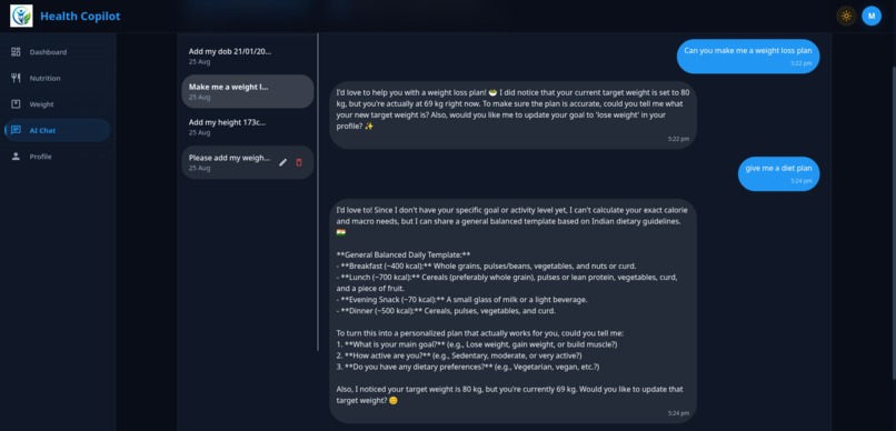Health copilot – screenshot 6