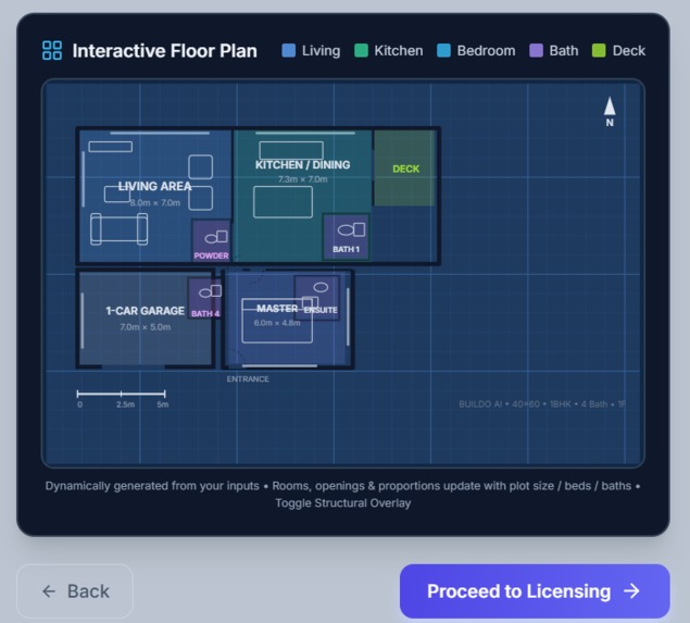 Buildo "Instant Blueprints, Certified Fast." – screenshot 5