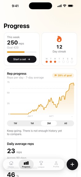 PushRank: Push Up Counter Game – screenshot 4