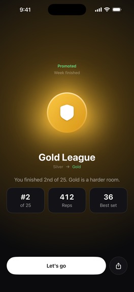 PushRank: Push Up Counter Game – screenshot 7