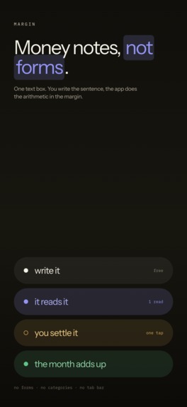 Margin – screenshot 1