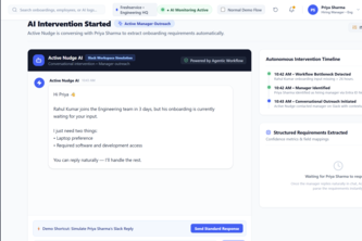 ActiveNudge - Autonomous Employee Onboarding Agent