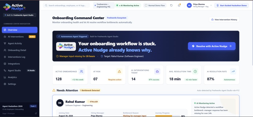 ActiveNudge - Autonomous Employee Onboarding Agent – screenshot 6