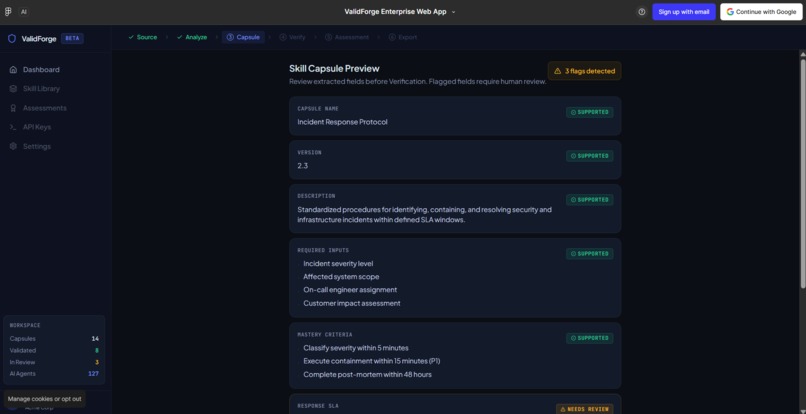 ValidForge – screenshot 3