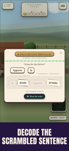 Cowsmic: Learn French Game – screenshot 2