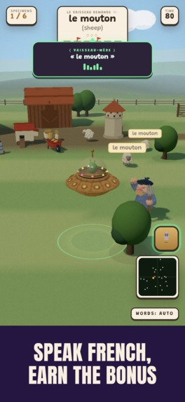 Cowsmic: Learn French Game – screenshot 3