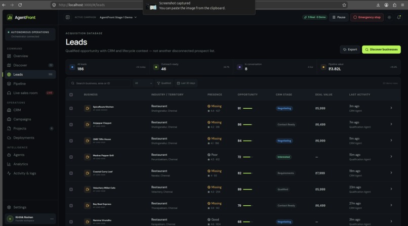 AgentFront – screenshot 3
