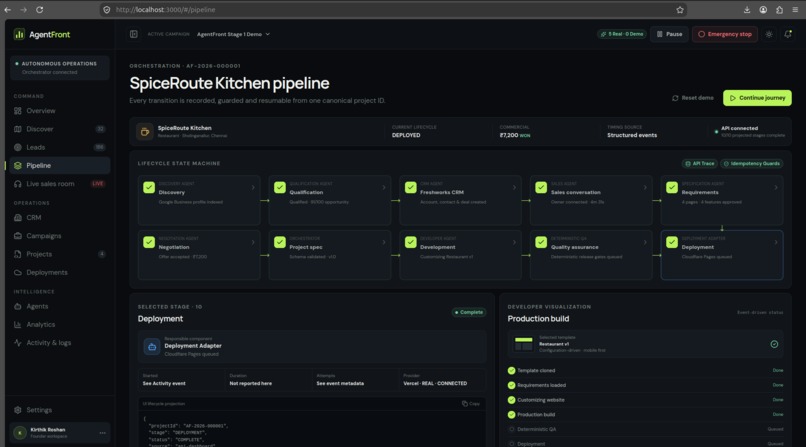 AgentFront – screenshot 4