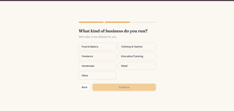 PocketBiz – screenshot 1