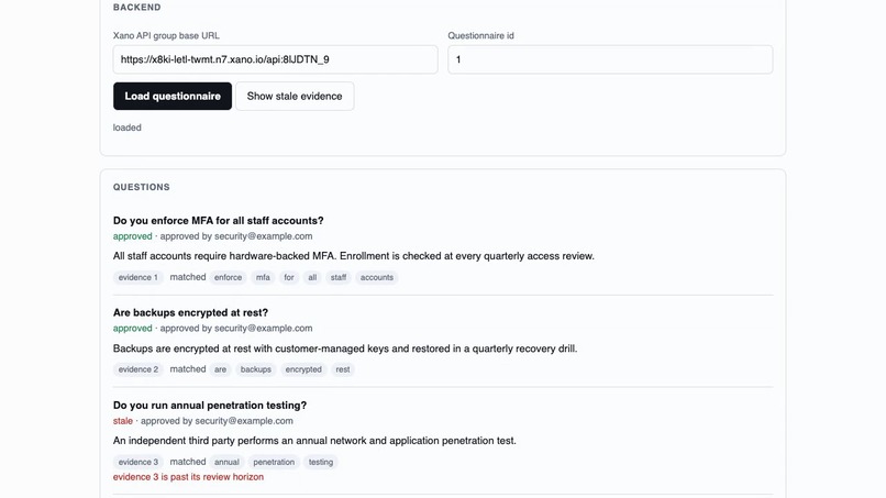 AnswerProof – screenshot 2
