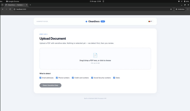 CleanDocs - Smart PII Redactor – screenshot 2
