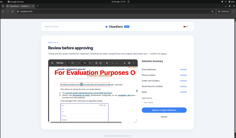 CleanDocs - Smart PII Redactor – screenshot 4