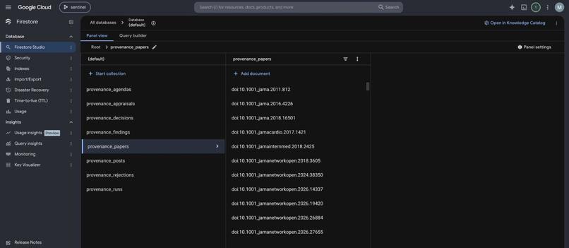 Provenance: Evidence-to-Code Agent Fleet – screenshot 1