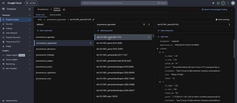 Provenance: Evidence-to-Code Agent Fleet – screenshot 3