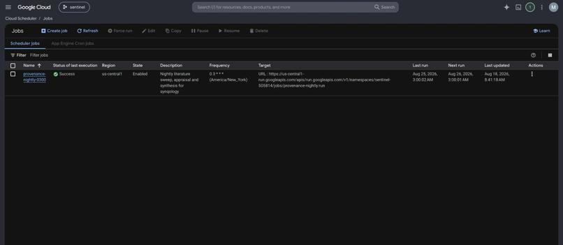 Provenance: Evidence-to-Code Agent Fleet – screenshot 6