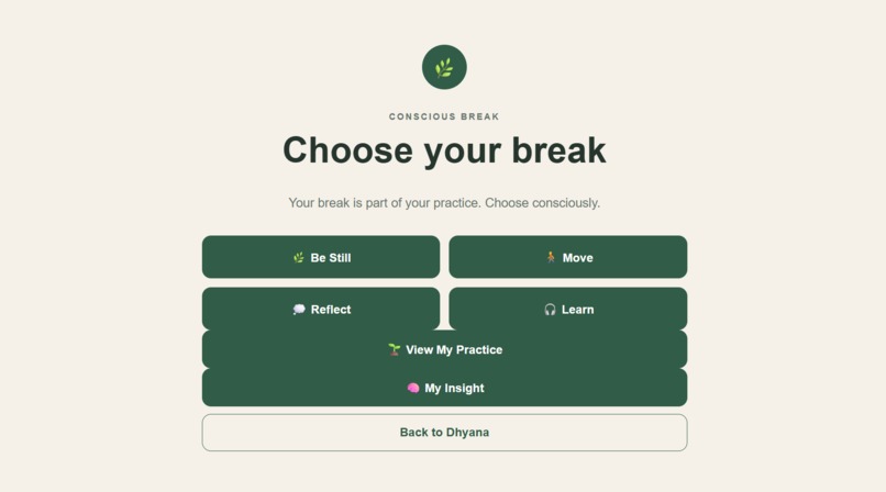Dhyana focus app with ai integration – screenshot 2