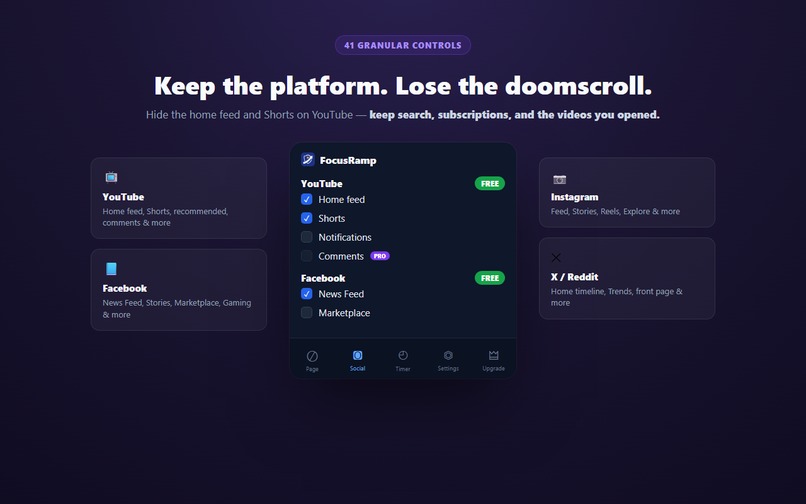 FocusRamp – screenshot 1
