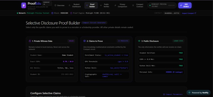 ProofEdu – screenshot 2