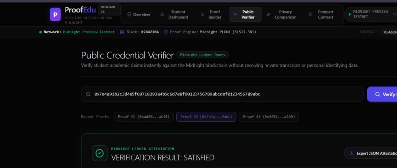 ProofEdu – screenshot 3