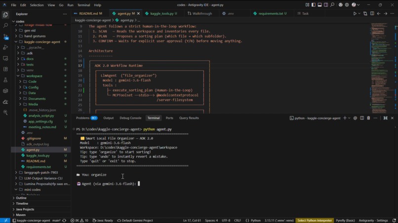 Kaggle Concierge Agent – screenshot 2