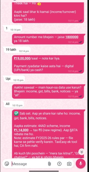 TaxEasy – screenshot 3