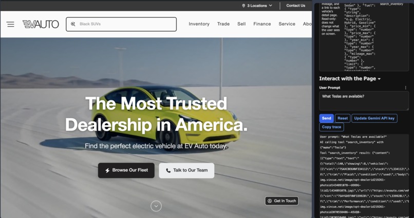 Space Auto - MCP for Dealerships – screenshot 3
