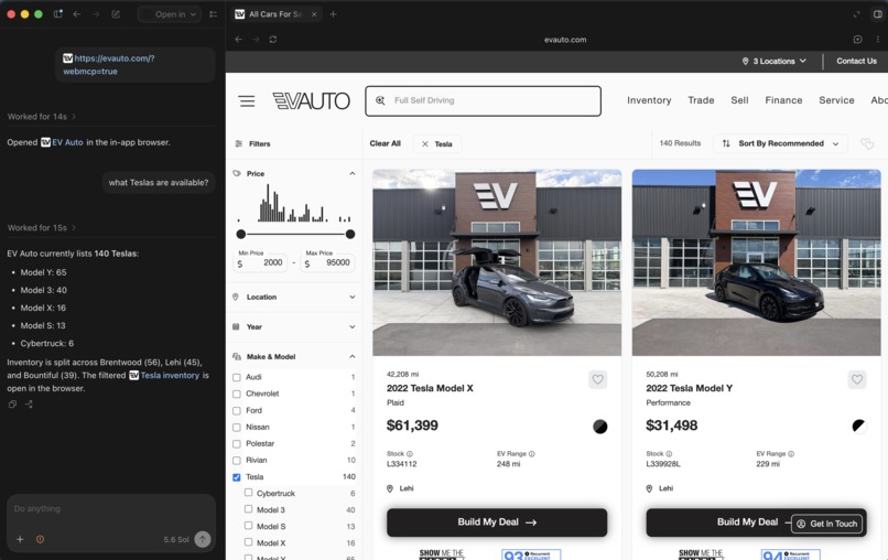 Space Auto - MCP for Dealerships – screenshot 1