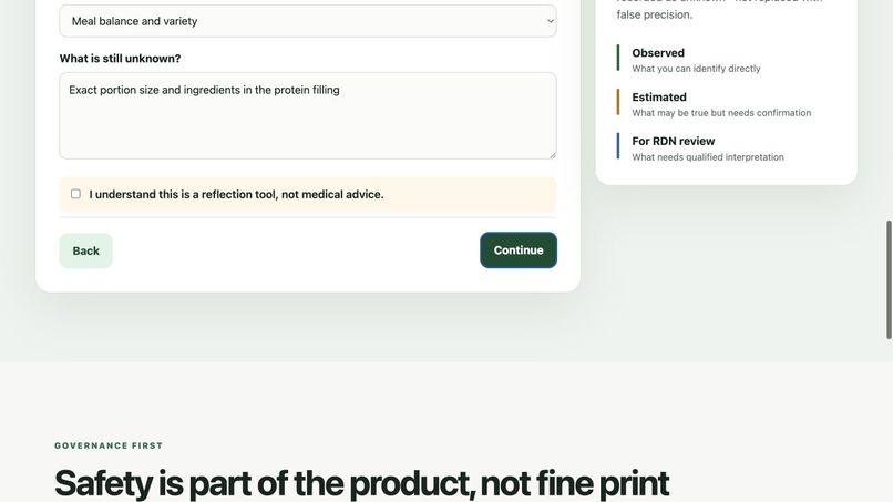 NutriSight Review Lab – screenshot 1