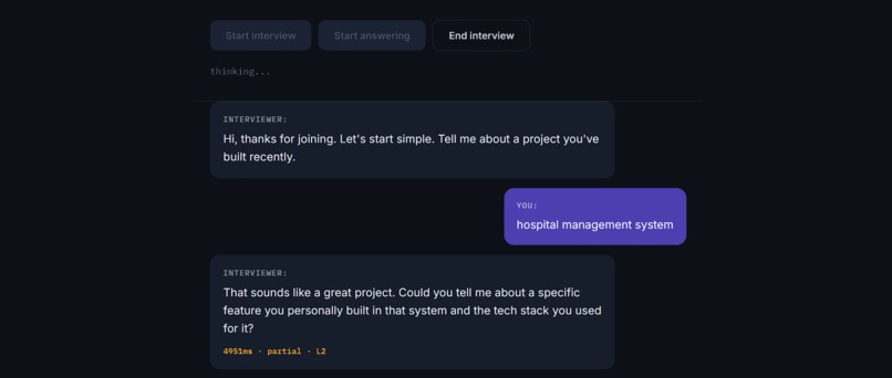 Mock Interview AI – screenshot 3